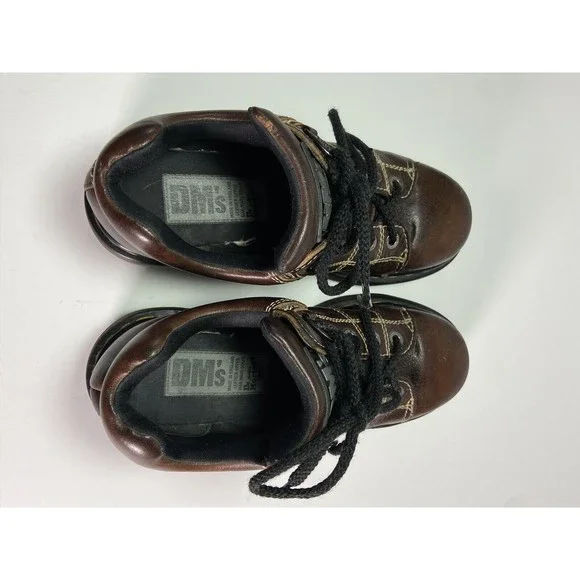 Vintage Dr Doc Martens Y2K Leather Oxford Chunky Platform Shoe Womens US Size 8 - Picture 14 of 14